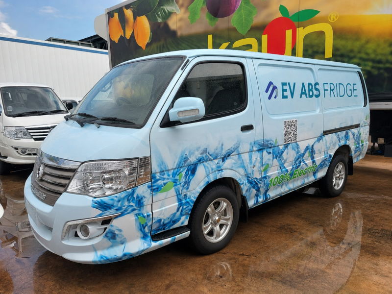 ABS EV Fridge Van